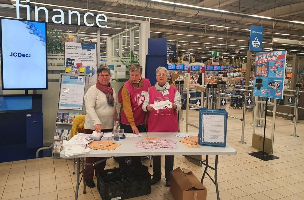 Collecte Carrefour 06-07 mars 2020